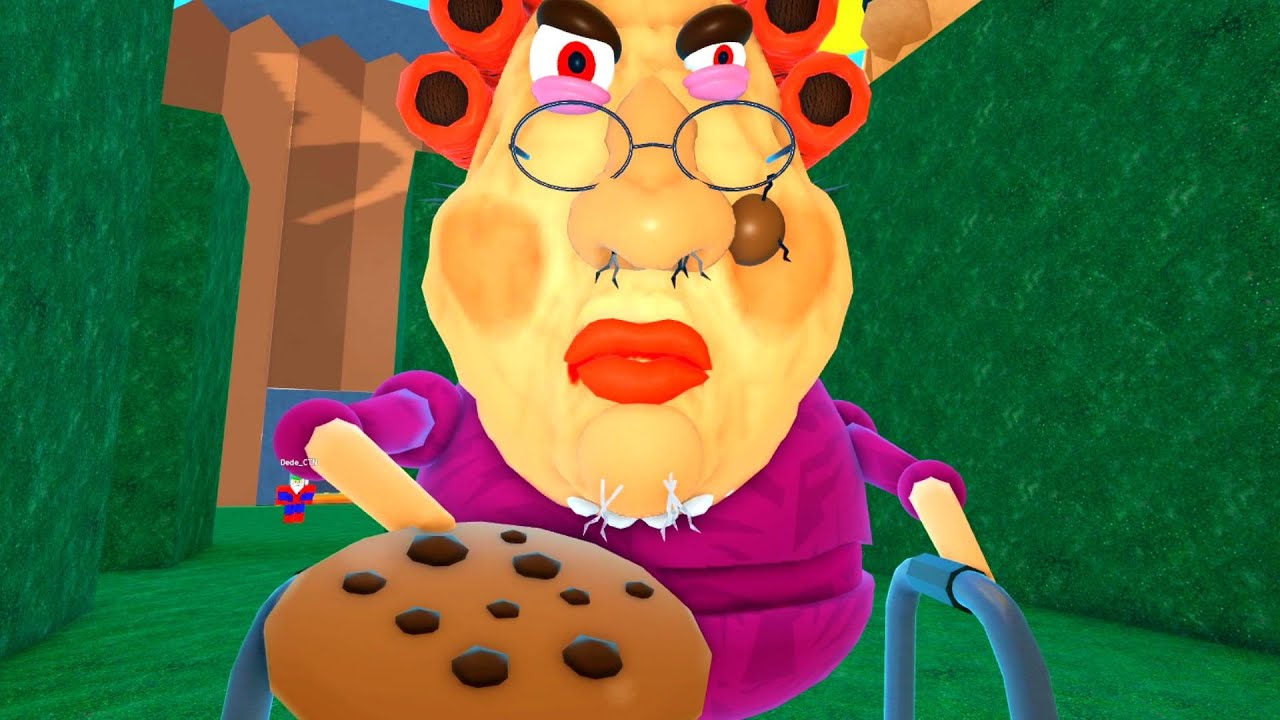 BURUN KILLI kötü BÜYÜKANNE'den KAÇIYORUZ! - Roblox Türkçe