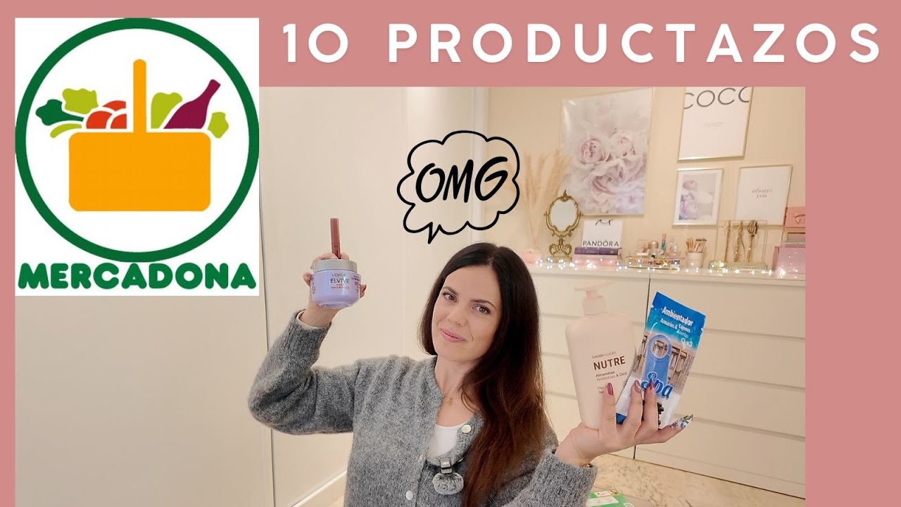 10 PRODUCTAZOS de MERCADONA que siempre Compro¡¡¡// HELENAGARCIA