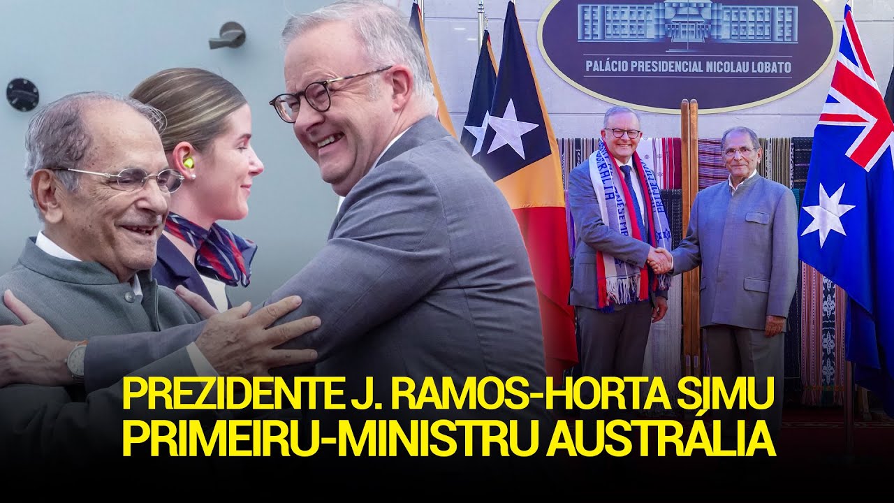 Президент Дж. Рамос-Хорта принимает премьер-министра Австралии.