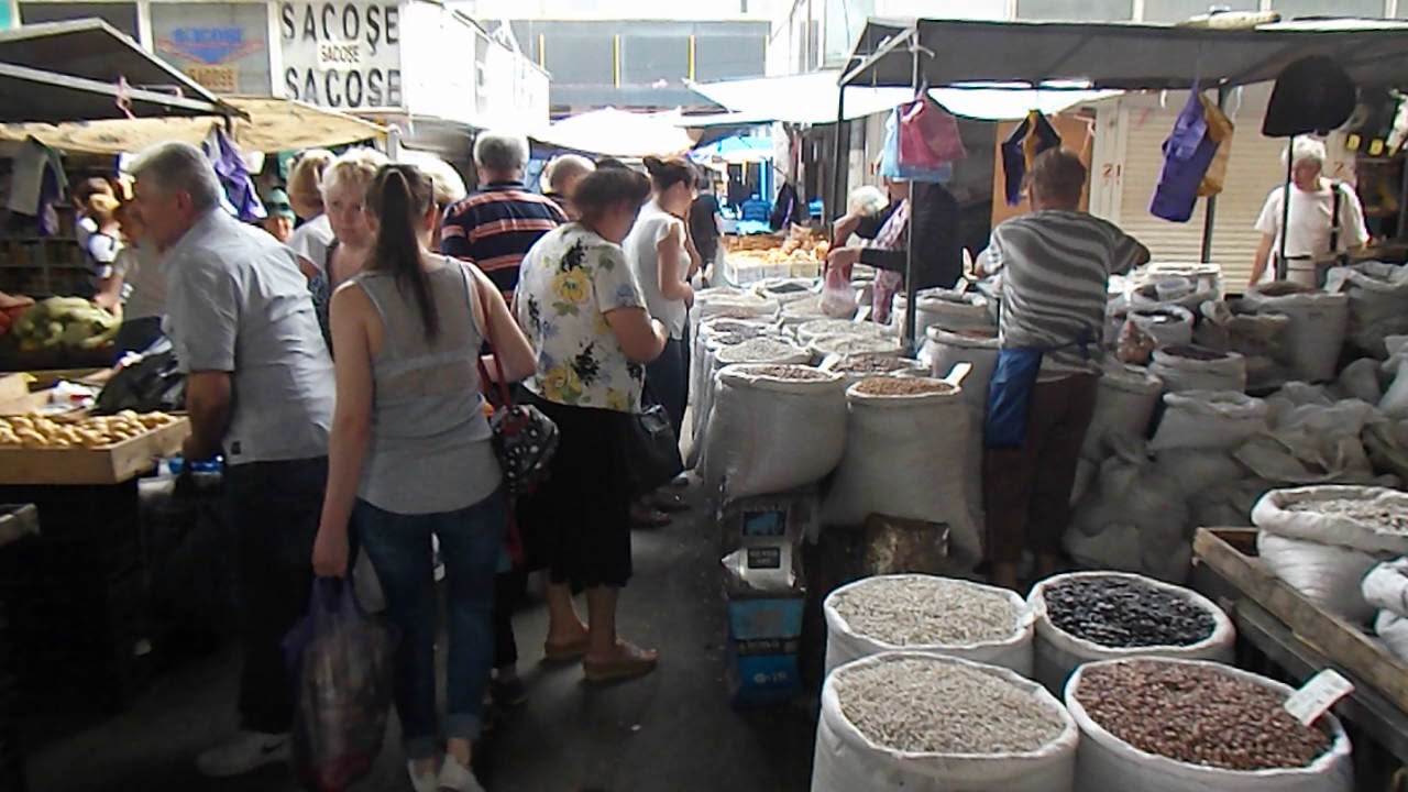 Market at Chisinau, Moldova
