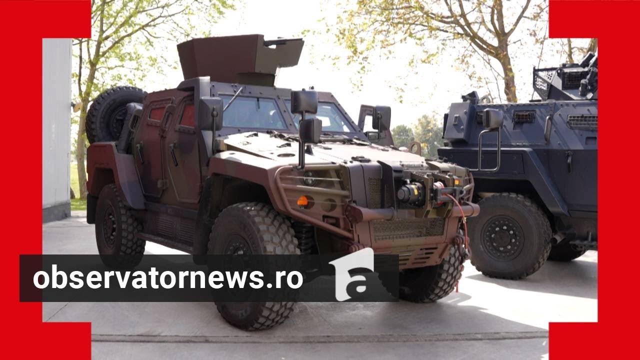Schimbări în dotarea Armatei Române. Cum arată şi ce dotări au blindatele COBRA II