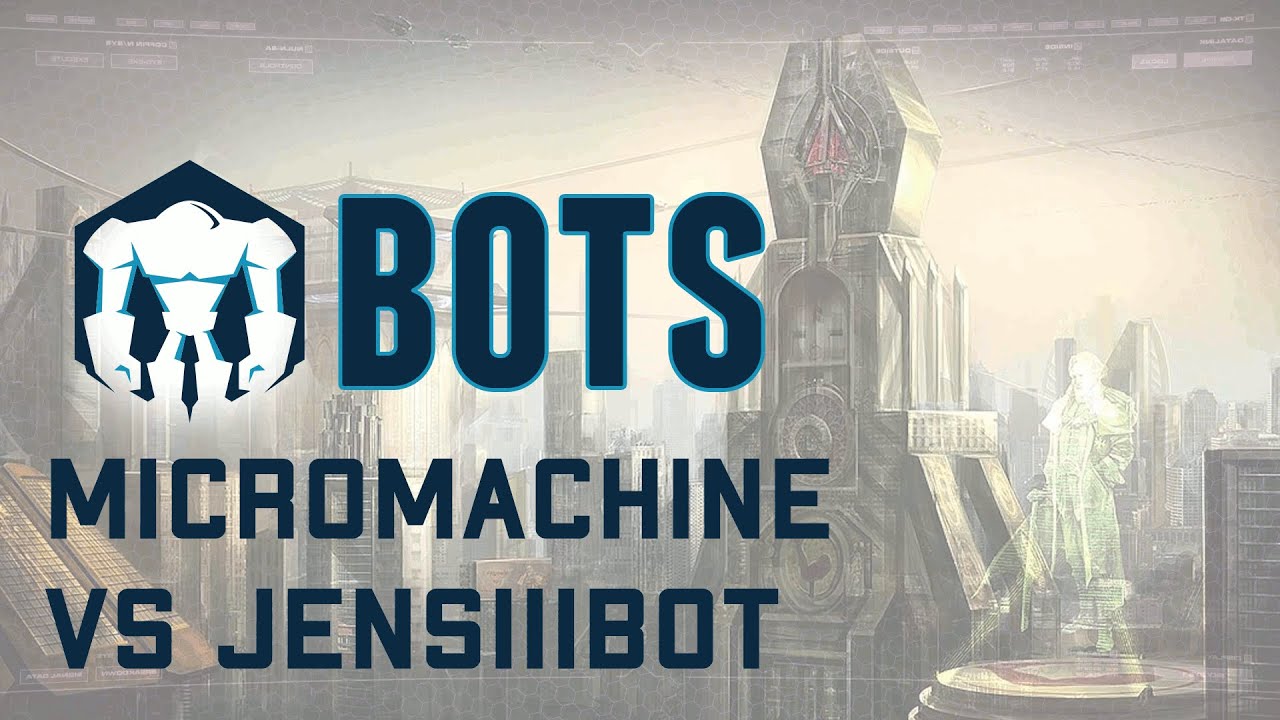 Starcraft 2 Bots! - MicroMachine vs JensiiiBot