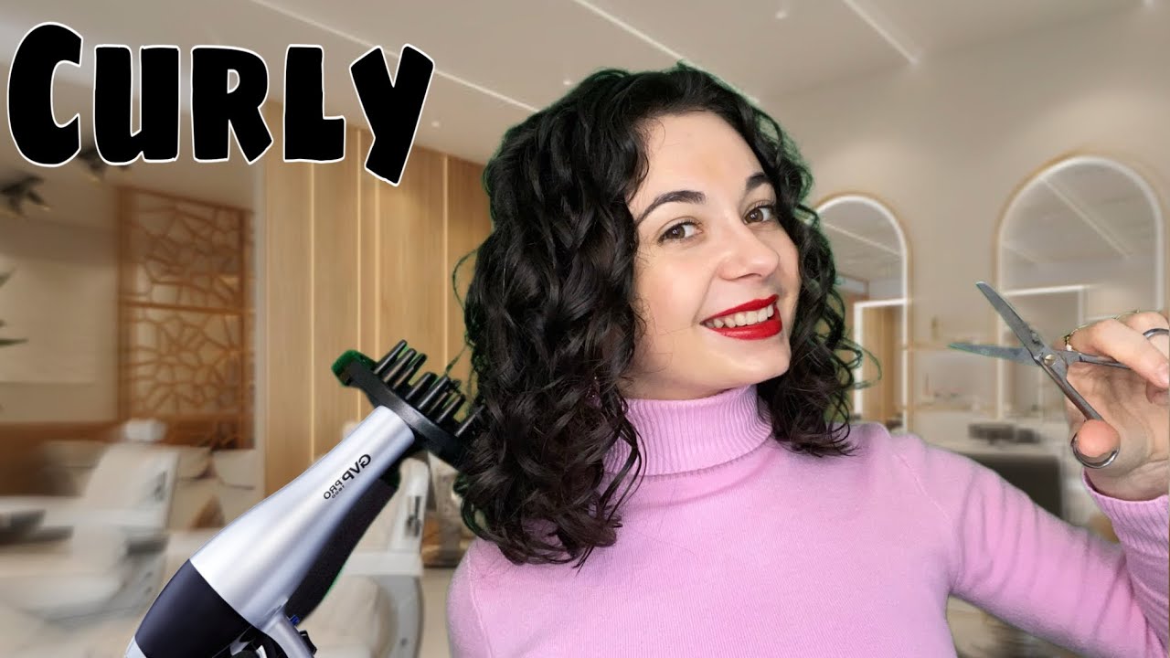 • ASMR FR • COIFFEUSE pour CHEVEUX BOUCLÉS •💇🏻‍♀️👩🏻‍🦱  (tout ses conseils ) ROLEPLAY 😍