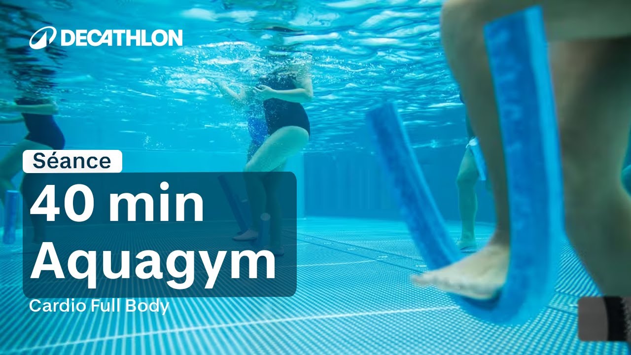 SÉANCE - 40 min Aquagym #7  : Cardio Full Body 💧I Decathlon