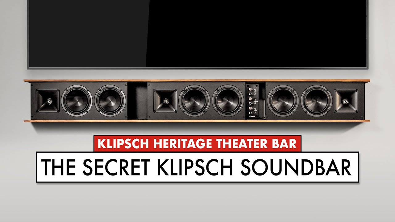 Стоит ли покупать этот саундбар? Обзор KLIPSCH Heritage Theater Bar