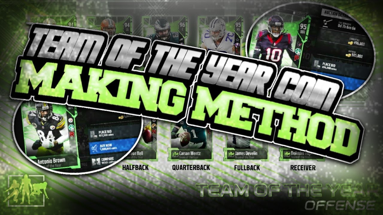 EASY TEAM OF THE YEAR COIN TUTORIAL IN MUT 18!! | HOW TO MAKE MILLIONS OF COINS FROM THE TOTY PROMO!