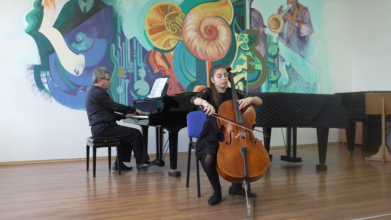 Daria Rousseva, 12 years old, Polonaise op.65 #3 - David Popper