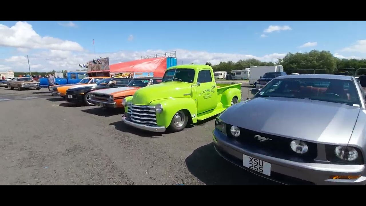 Pit tour of Santa Pod Mopar Nationals 2023