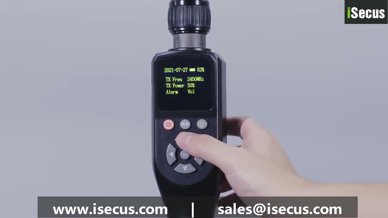 Non Linear Junction Detector DT-810 TSCM Equipment 2.4G NLJD Counter Surveillance Equipment-iSecus