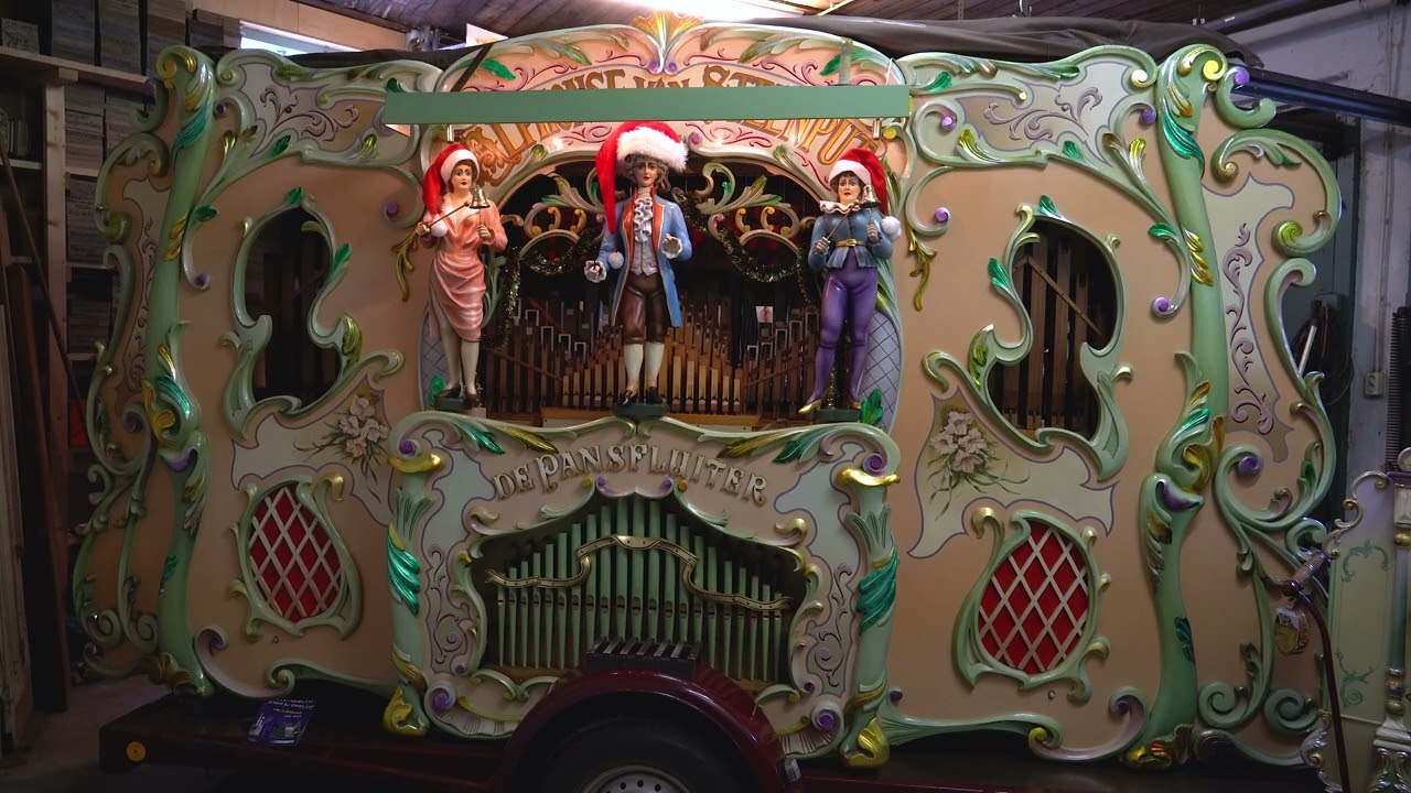 Draaiorgel de Pansfluiter speelt Eeuwen Geleden - 4K