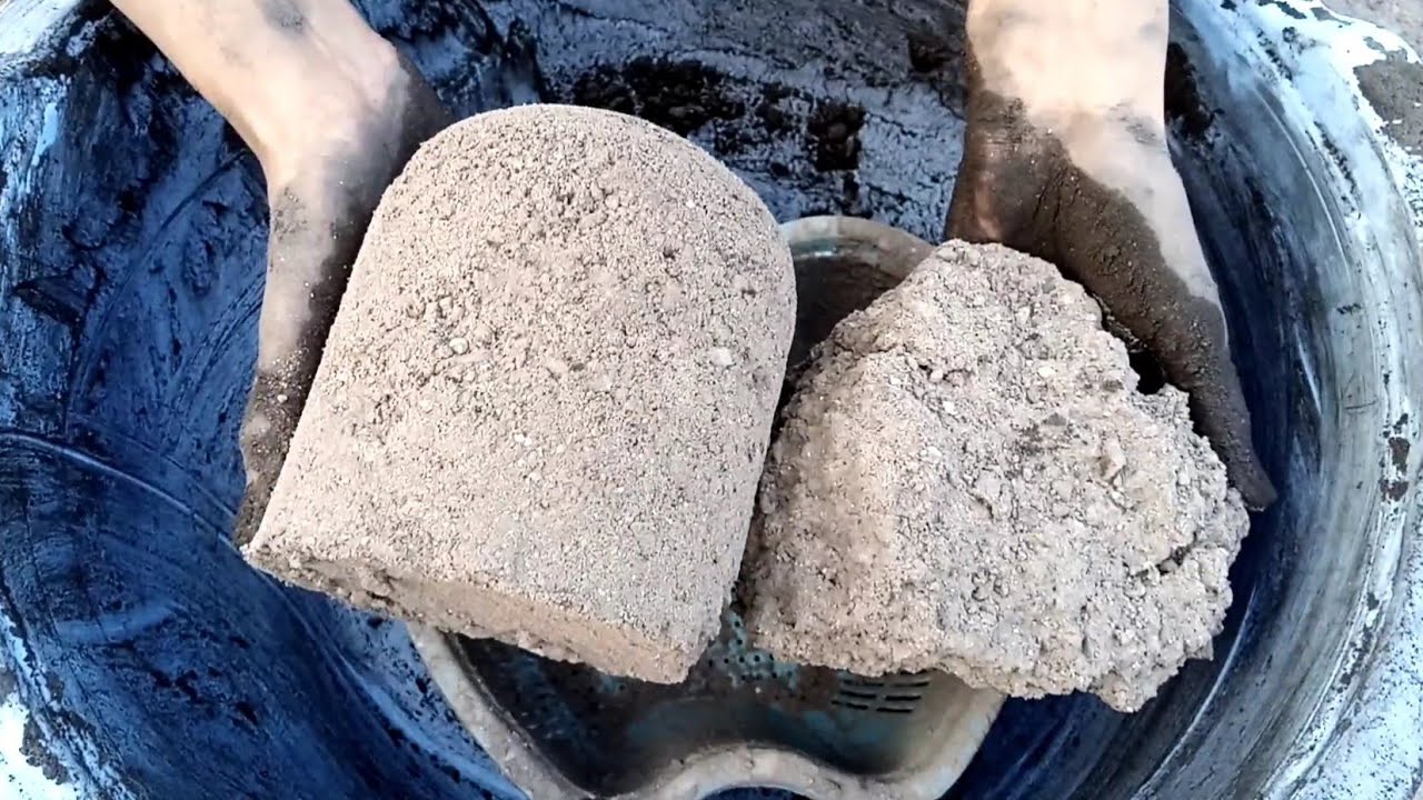 New video 📸🔥💯hand made gritty chunks +shapes dry+wet ASMR crumbling video 🤤💦