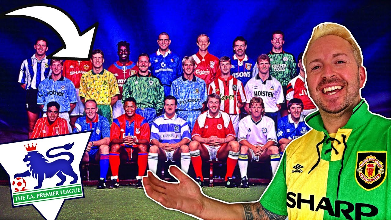 Ranking EVERY PREMIER LEAGUE 92/93 KIT 🤩