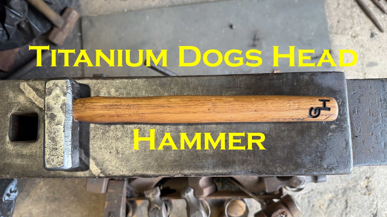 Titanium Dogs head hammer