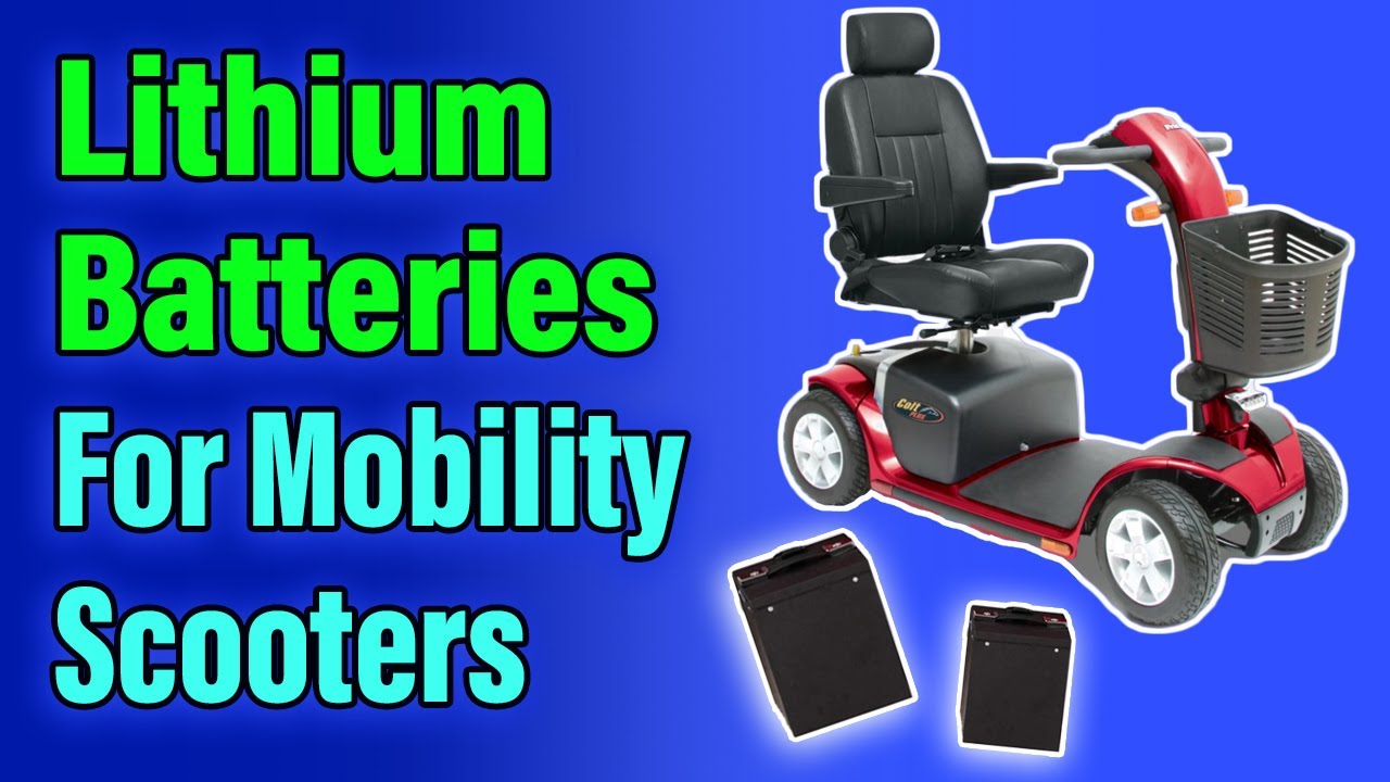 🔋Lithium Batteries For Mobility Scooters