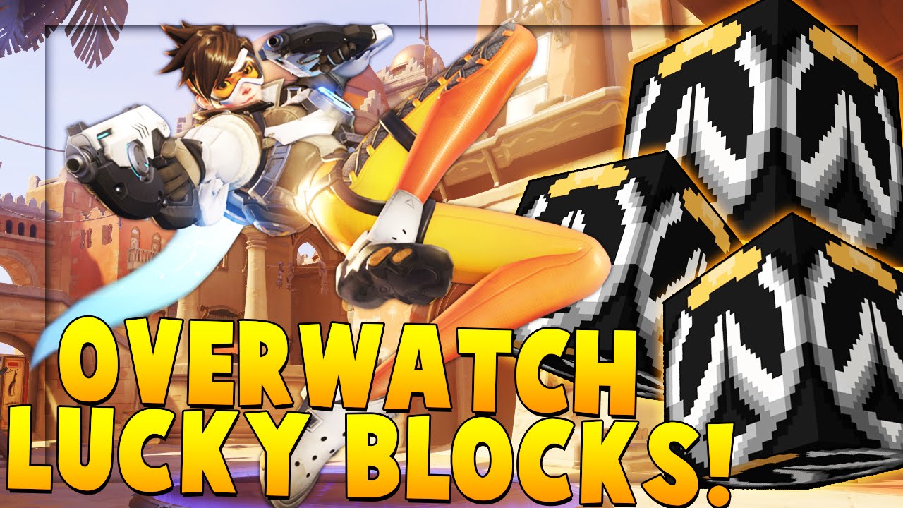 OVERWATCH LUCKY BLOCK MOD CHALLENGE TOWERS PVP | Minecraft - Lucky Block Mod | JeromeASF