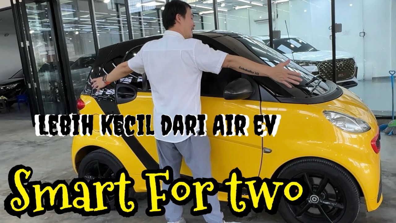 Review mobil lebih kecil dari Air EV, Mercedes Benz Smart for Two