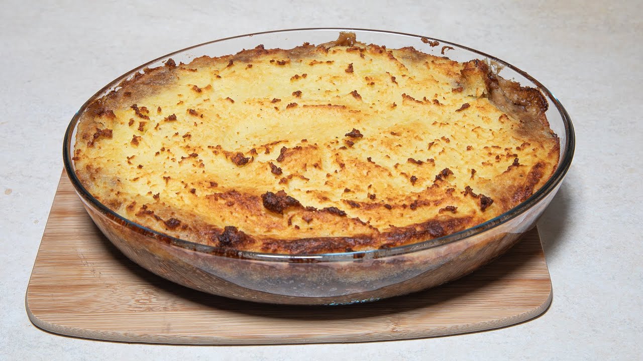 How I make Cottage Pie with a Cheesy Mash Topping