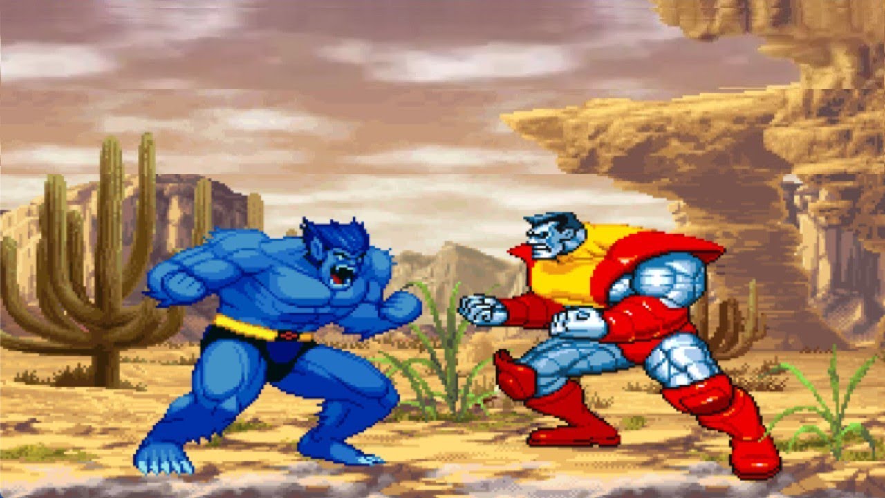 BEAST vs COLOSSUS - Savage Wild Fight😤 Marvel X-Men Mugen Comics Battle Tribute 2024