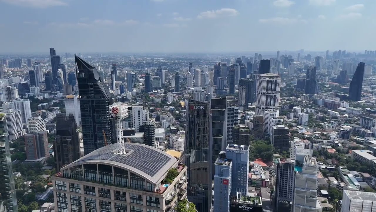 Bangkok, 4K Uncut Drone View