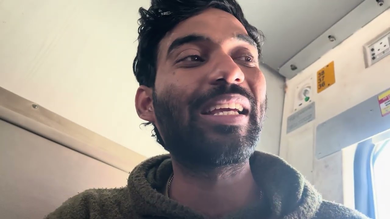 Day- 28 Of Vlogging | 28th Vlog | Part -2 Of My train Journey | Happy New Year Everyone | 