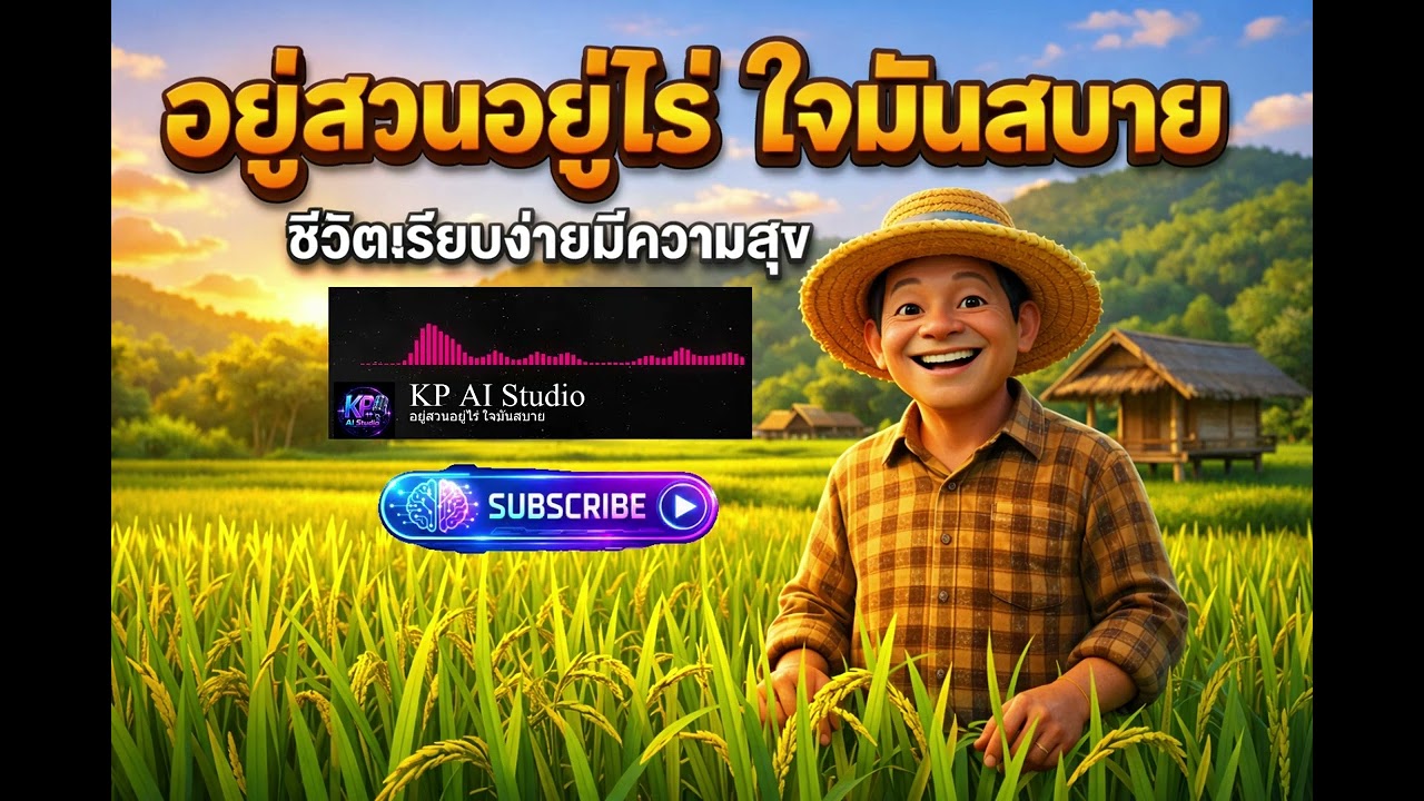 อยู่สวนอยู่ไร่ ใจมันสบาย