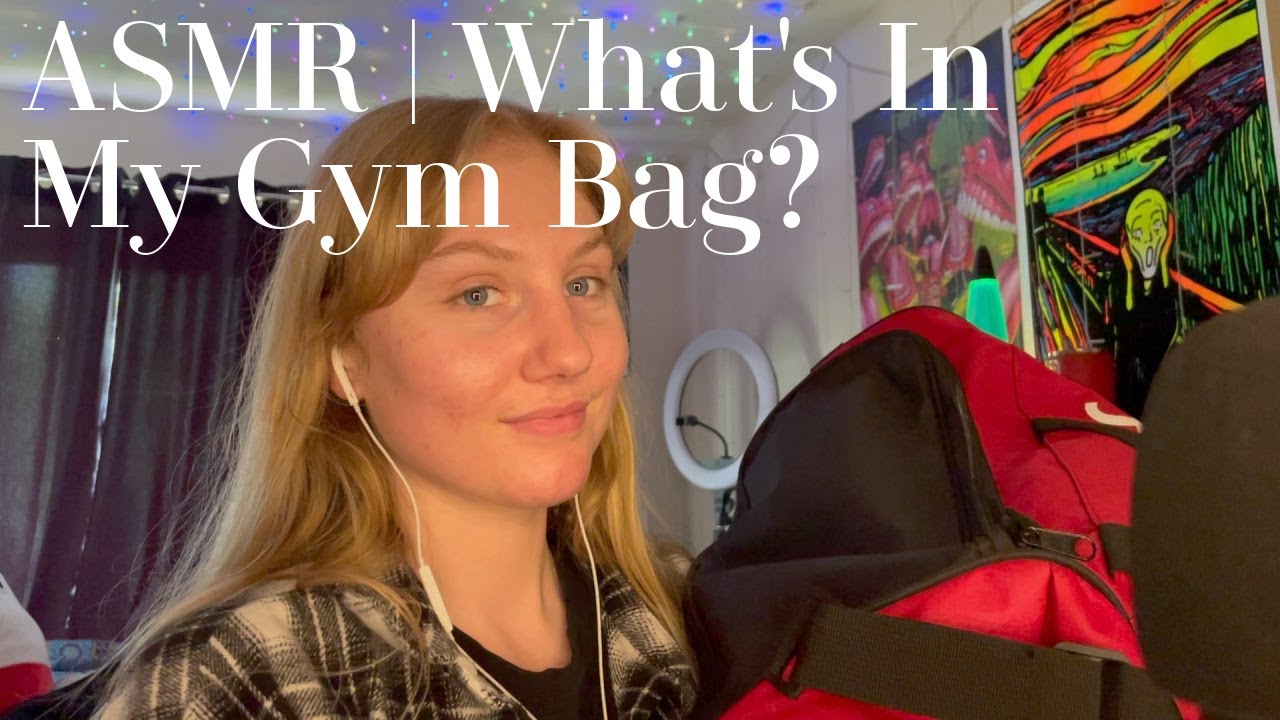 ASMR | What's In My Gym Bag?