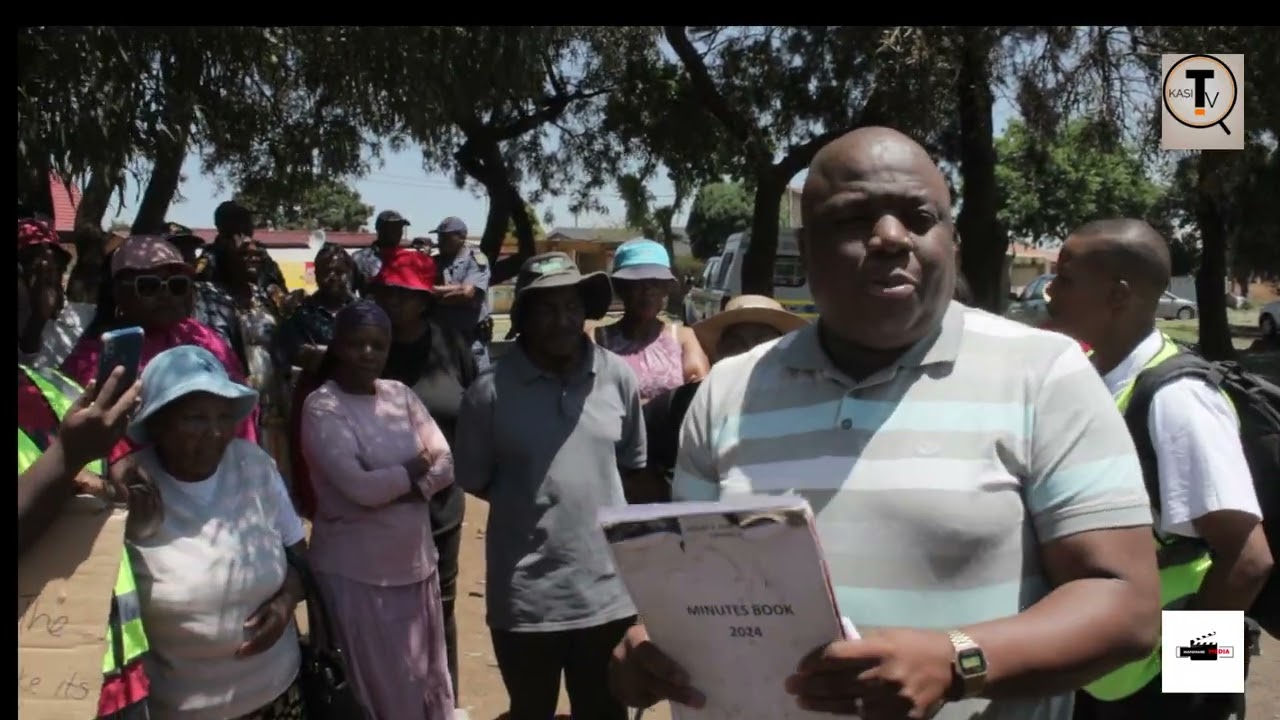 #handing of a memorandum to COJ official#wewantourhousesback#mafumanemedia #kasitv