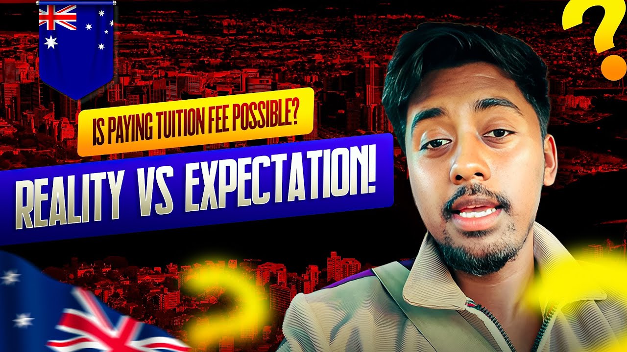 How I Manage My Tuition Fees in Australia from Zero Income 🇧🇩 to 🇦🇺