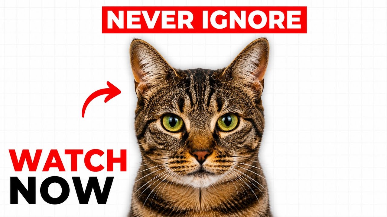 2 Cat Behaviors That Are Secretly Warning Signs#catperson #petlover #animals 