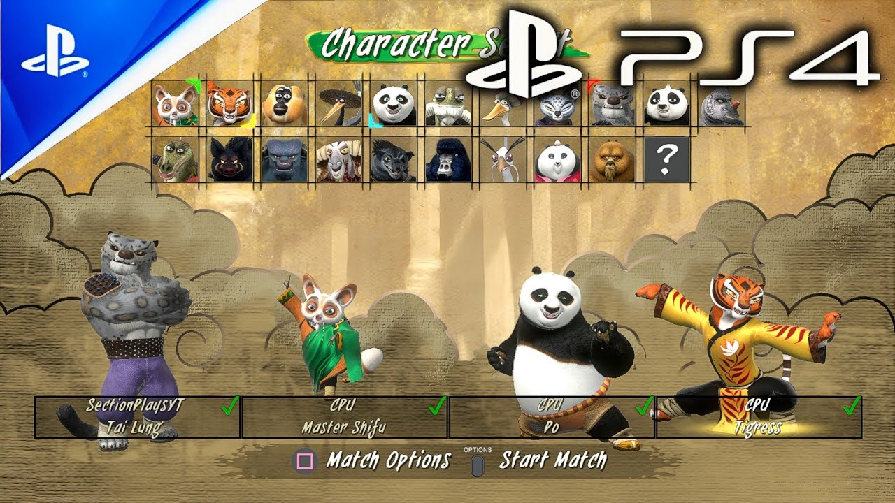 Kung Fu Panda Showdown of Legendary Legends - PS4 Gameplay