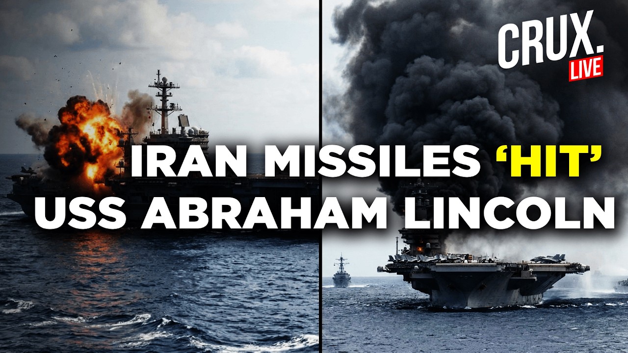 LIVE | Iran Fires Four Cruise Missiles At USS Lincoln Operating Off Coast Near Chabahar | US | Trump