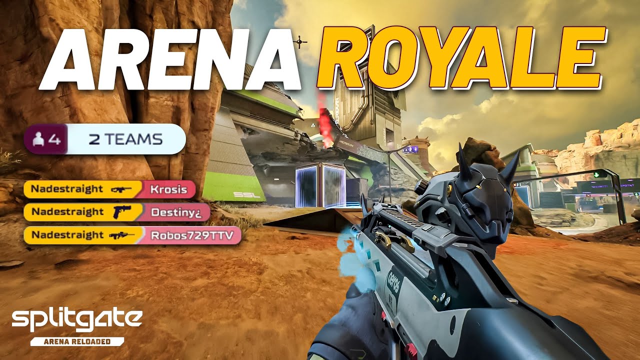 Я играл в Splitgate Arena Royale на ранней стадии &mdash; новые подробности.