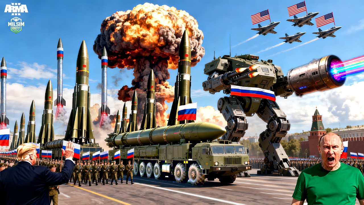 18 марта 2026 г. ▶ 94 американских истребителя атакуют российские военные... Но посмотрите, что прои