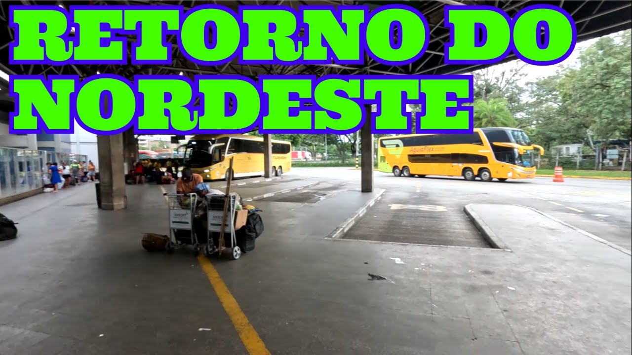 CHEGANDO DO NORDESTE NA RODOVIÁRIA DO TIETÊ EM SÃO PAULO