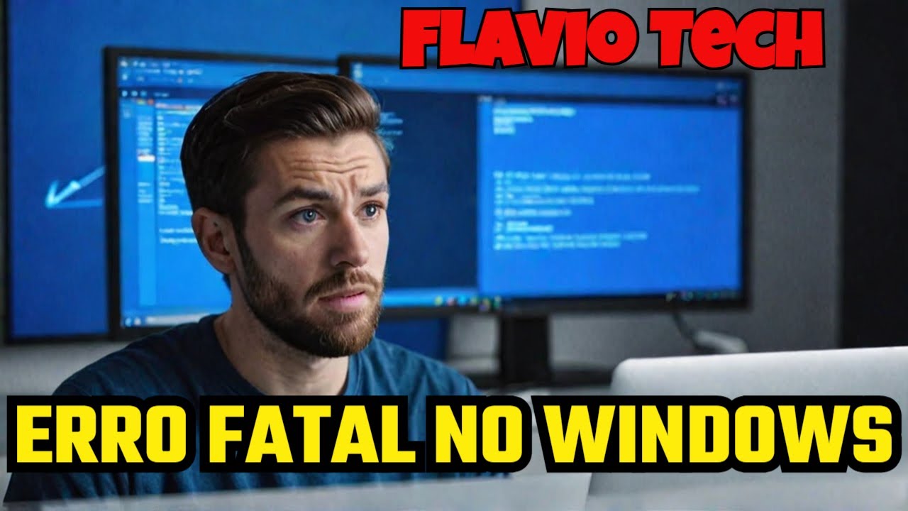 Como Descobrir o Que Deu Tela Azul no Windows #flaviotech