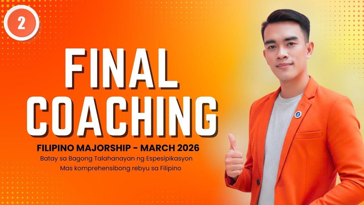 LEKTURA SA PANITIKAN | Filipino Majorship LET Review | FINAL COACHING