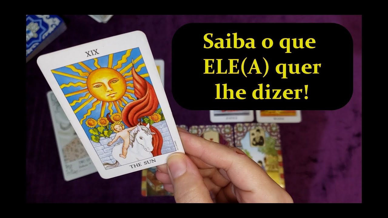 O que ELE (A) me diria, se pudesse? - TAROT DO AMOR RESPONDE