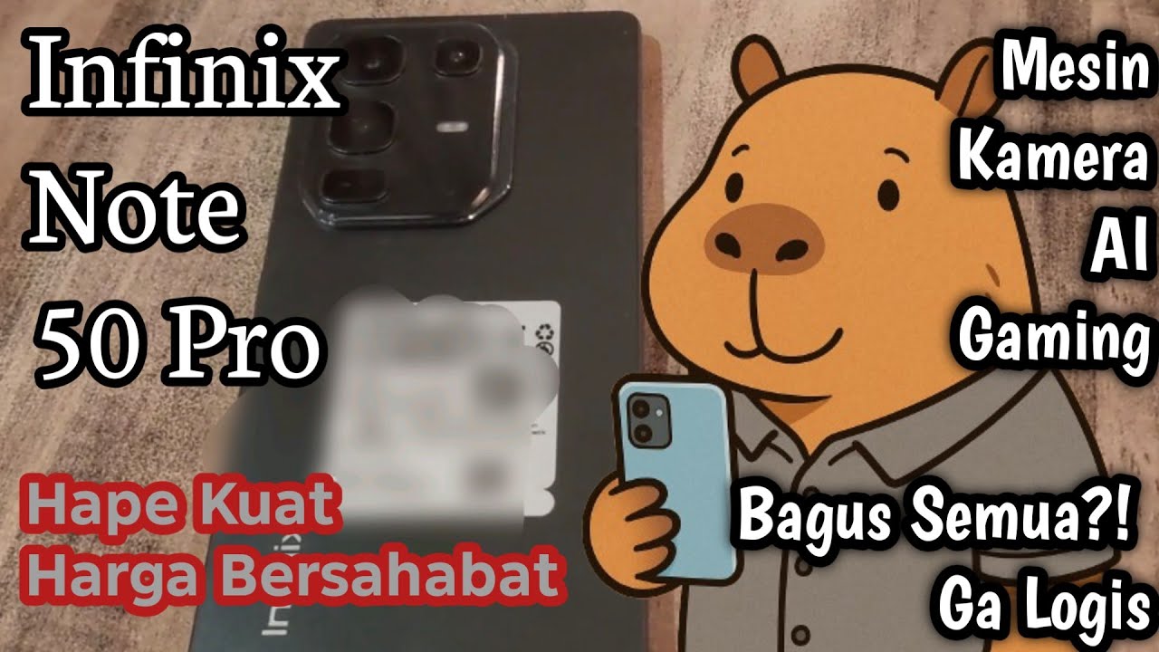 Upgrade Hape! Review Hp Infinix Note 50 Pro Indonesia!