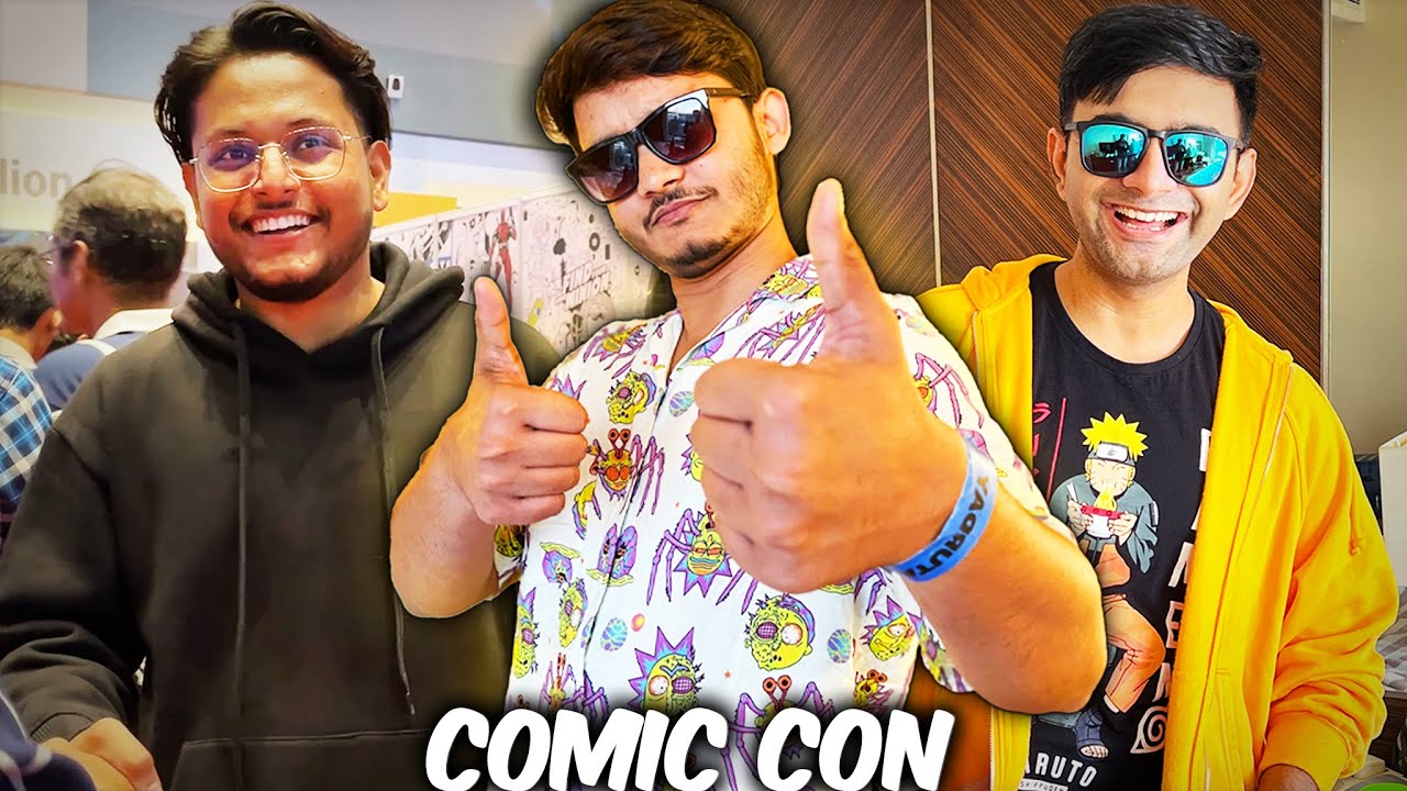 COMIC CON MUMBAI 2023 WITH @PJExplained @comicverseog