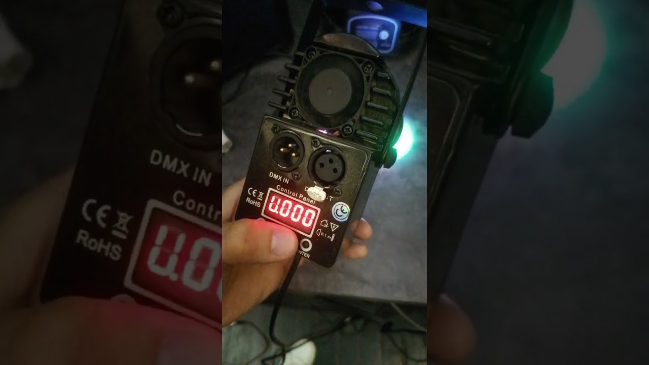 pin spot dmx