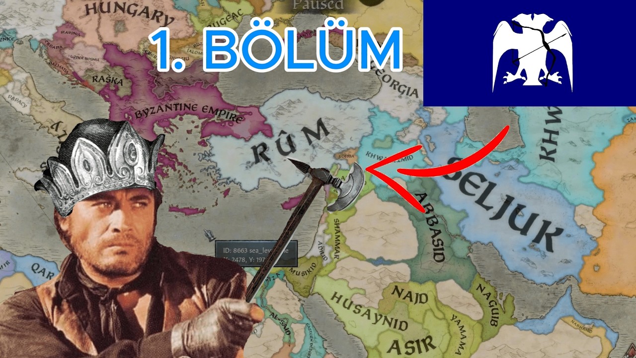 ÜZÜMLÜ HAÇLI KRALLARI 3 VİDEOSU! (CK3 Anadolu Selçuklu)
