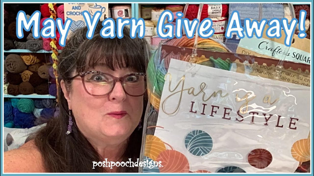 COFFEE AND CROCHET LIVE PODCAST - May 6, 2025 - May Mystery Bag Give Away!