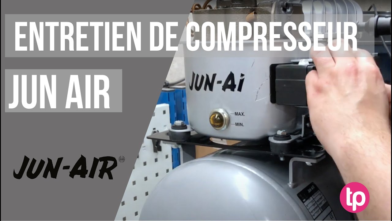 Entretien d'un compresseur Jun-Air