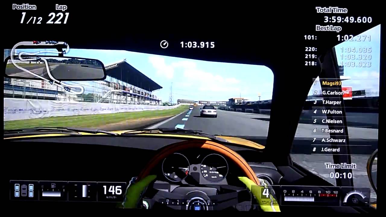 Gran Turismo 5 - Roadster 4-Hour endurance - A-spec lvl 26 - Endurance series 2/9