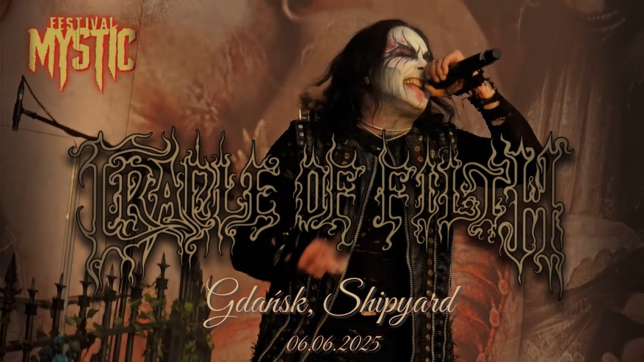 Cradle Of Filth - Live at Mystic Festival 2025 | Gdańsk, Shipyard | 06.06.2025