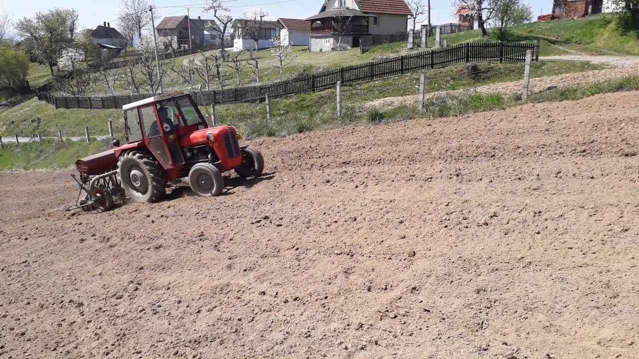 Crni ponovo u strani! Sejanje soje u Jarebicama kod Dragana-drugi dan setve soje-15.04.2022. g.