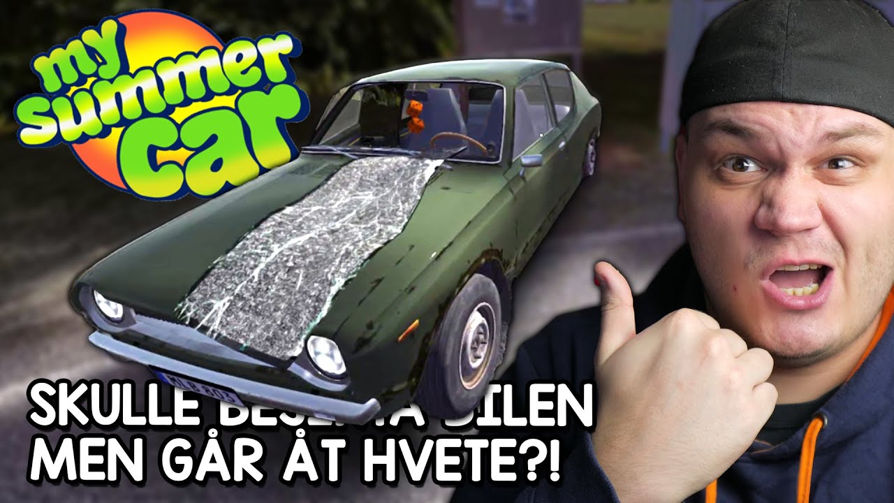 SKULLE BESIKTA BILEN MEN GÅR ÅT HVETE?!  - My Summer Car - S3E15