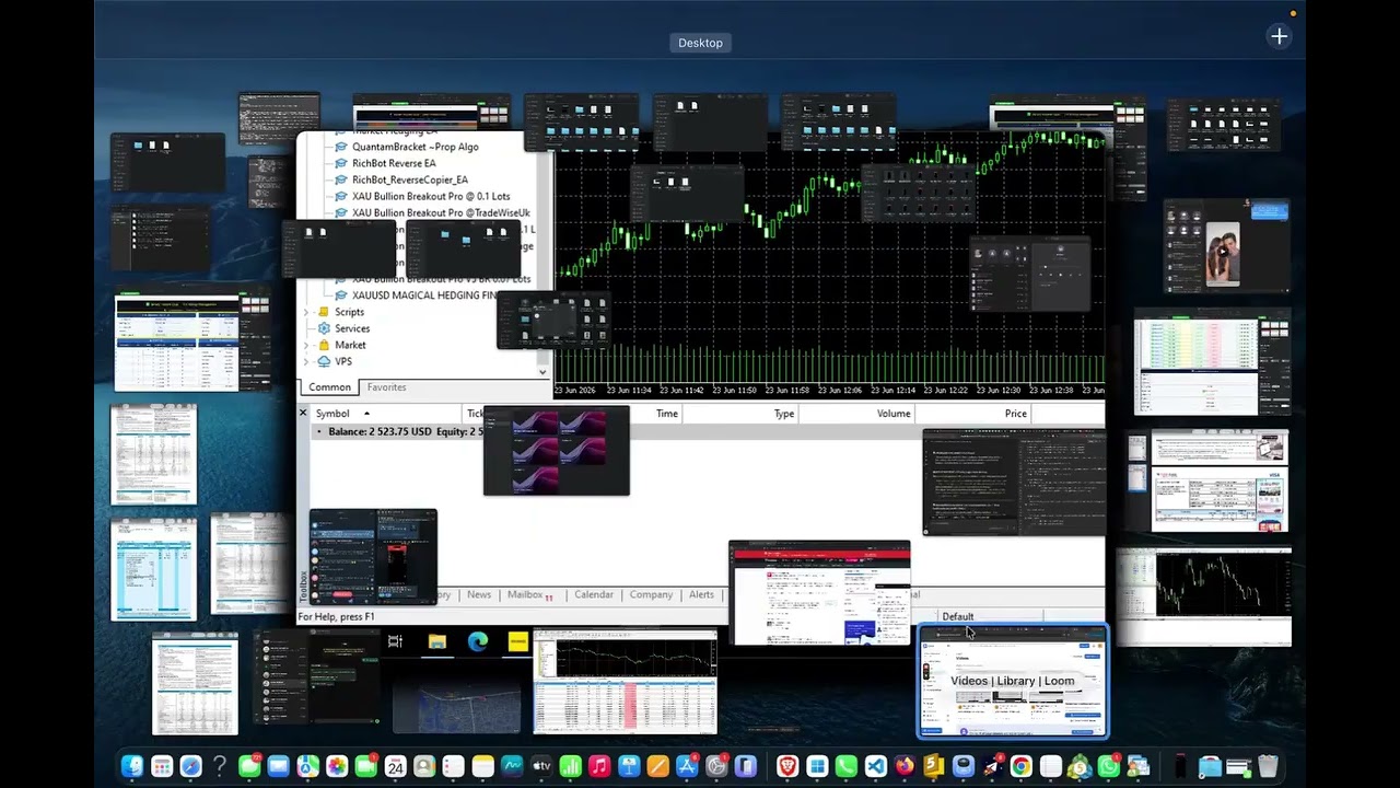 Grid trading with low drawdown