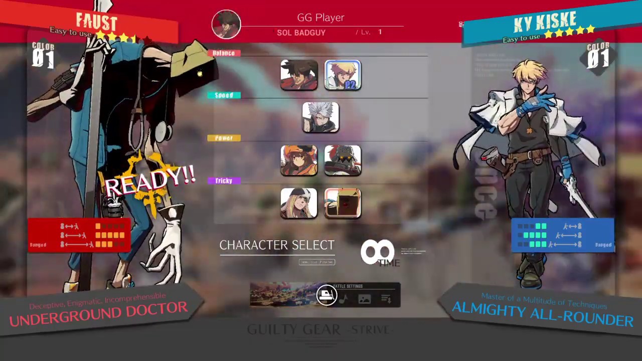 Guilty Gear -STRIVE- | Character Select [Alts, Poses] Closed Beta