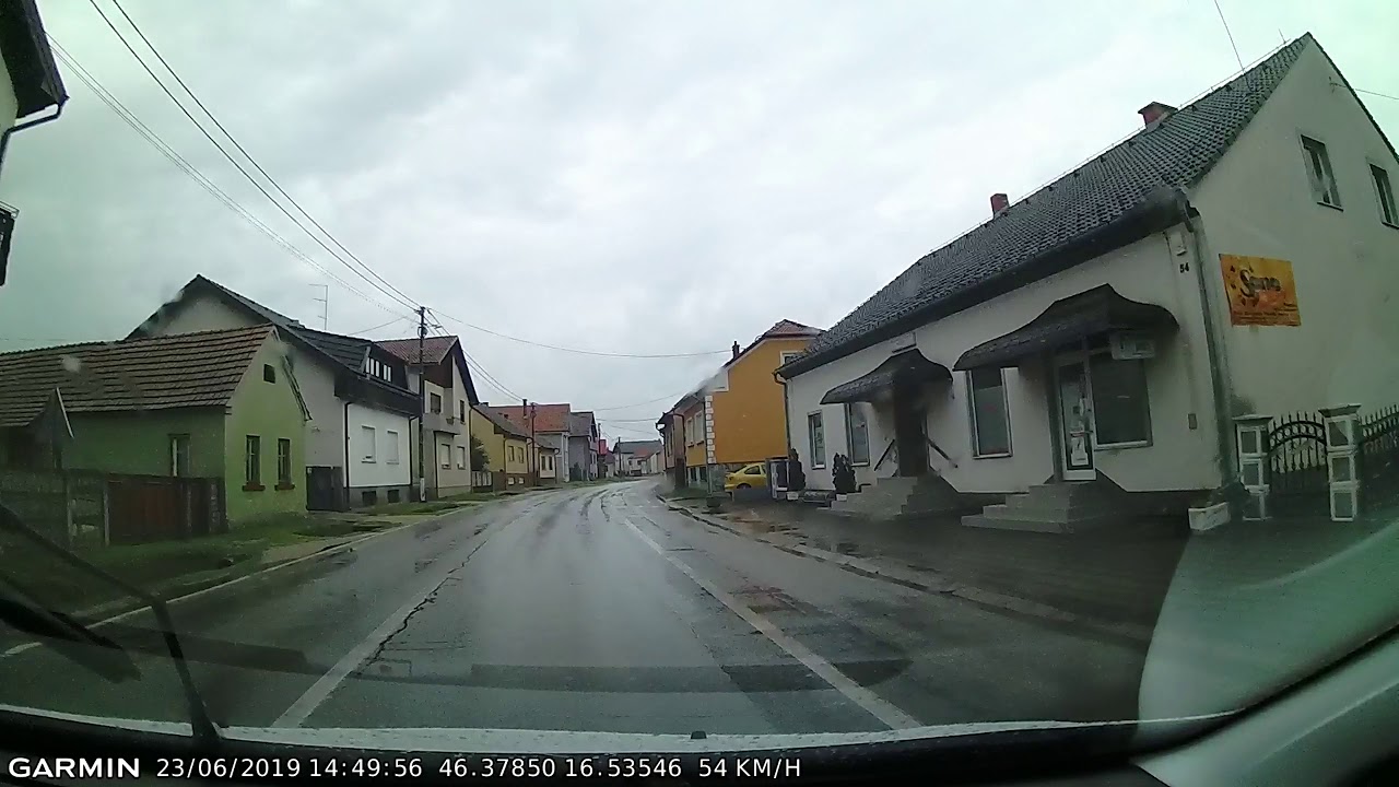 DRIVE #611: Čakovec-Palovec-Hodo&scaron;an-Goričan (Croatia) (timelapse 4x) *Read Description*